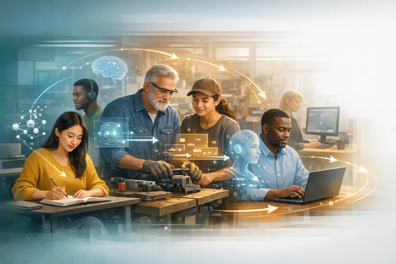 AI on-demand learning will make societies smarter
